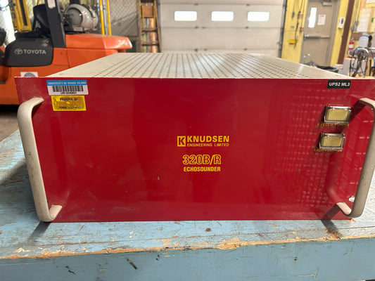 Knudsen 320B/R echosounder deck unit